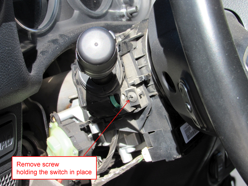 Jeep JK multi-function switch replacement